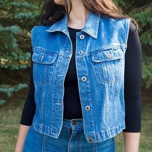 Vintage Denim Vest